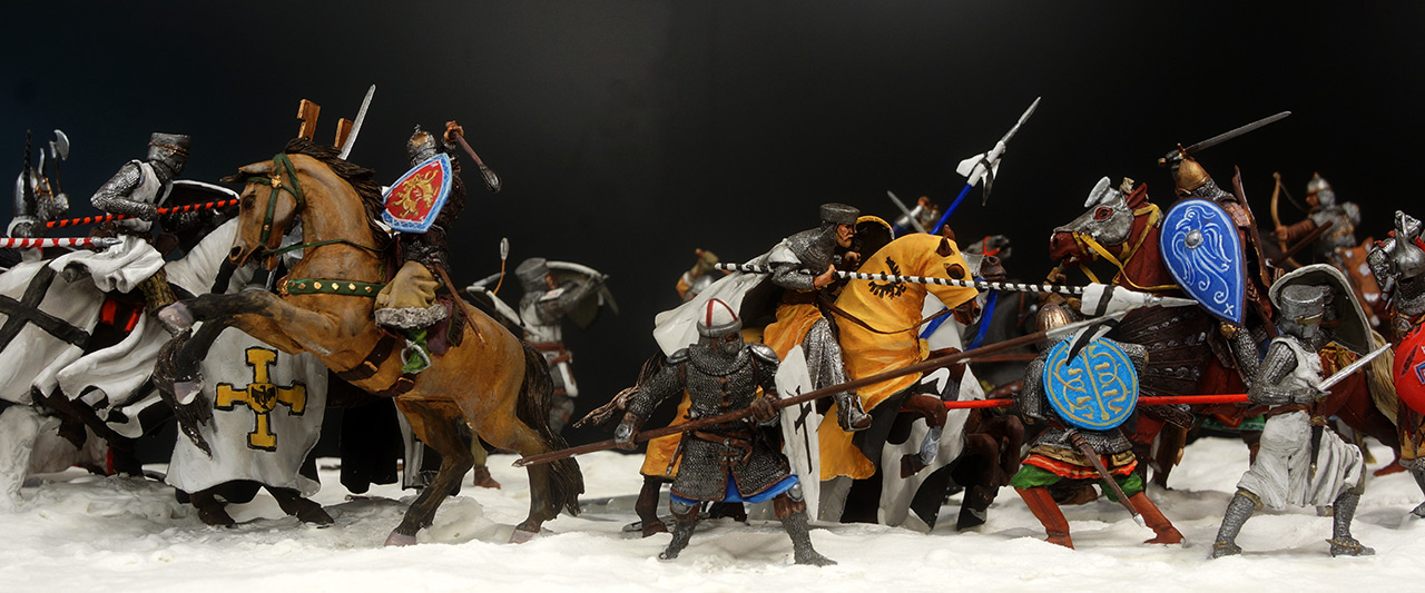 Dioramas and Vignettes: Battle on the Ice, 1242, photo #2