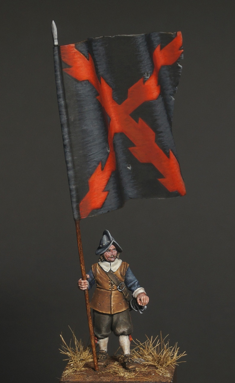 Figures: Spanish standard bearer, photo #1