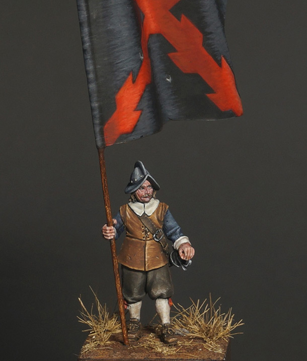 Figures: Spanish standard bearer