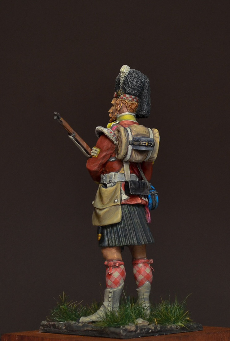 Figures: Colour sergeant, 93th regt., 1854, photo #3