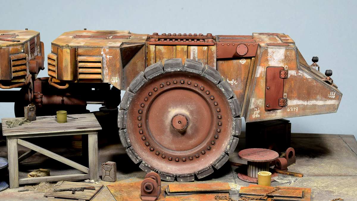 Dioramas and Vignettes: Krupp Raumer S, photo #17