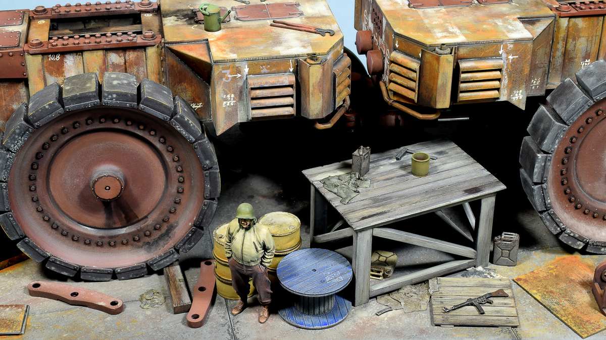 Dioramas and Vignettes: Krupp Raumer S, photo #23