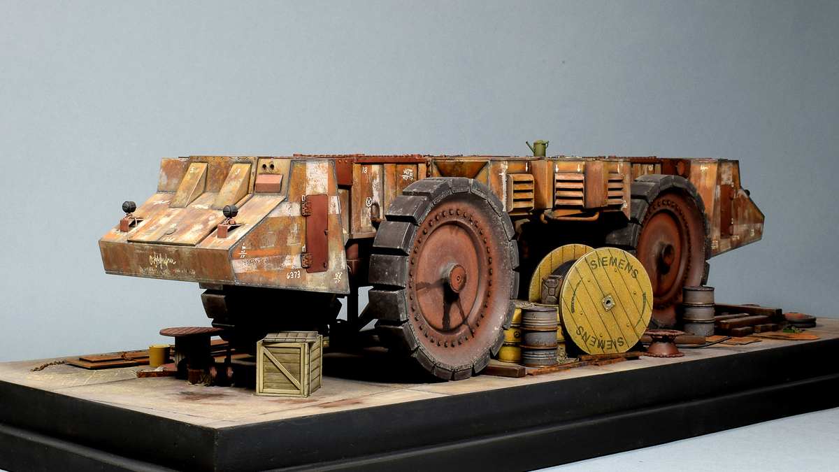 Dioramas and Vignettes: Krupp Raumer S, photo #4