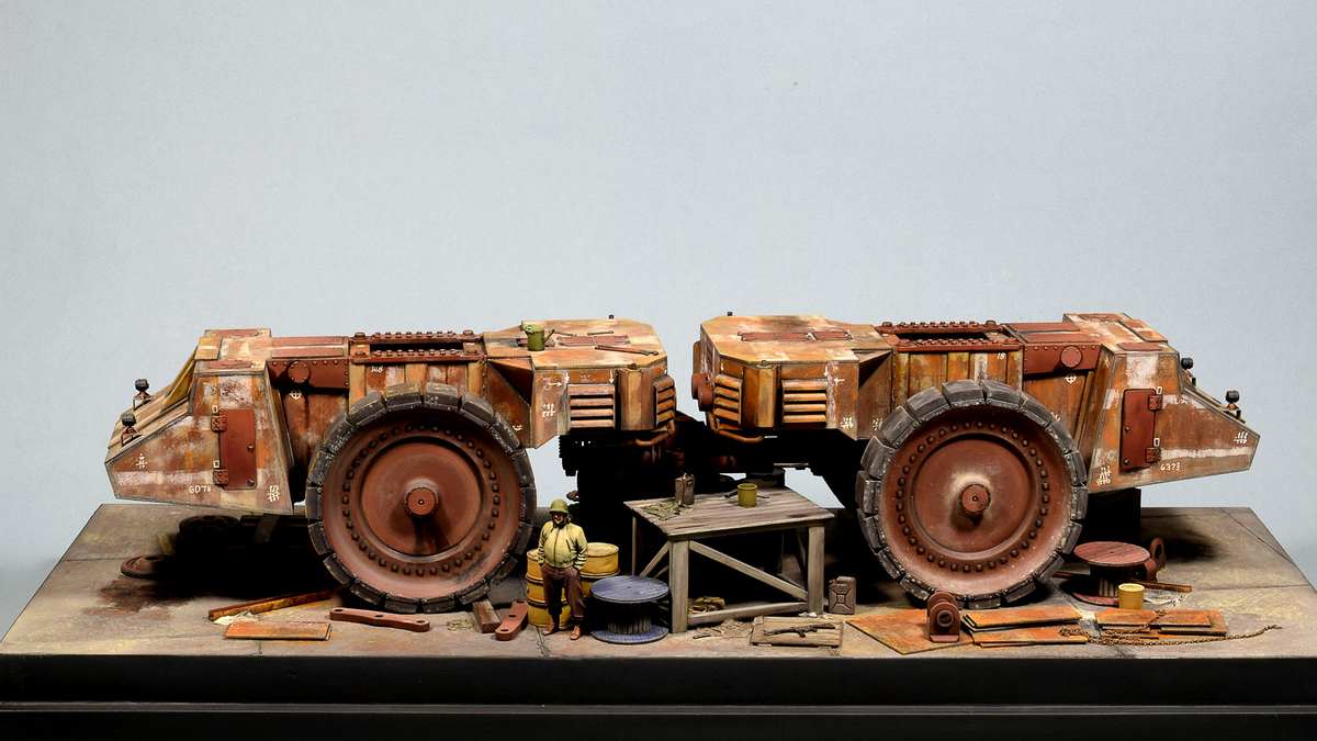 Dioramas and Vignettes: Krupp Raumer S, photo #5