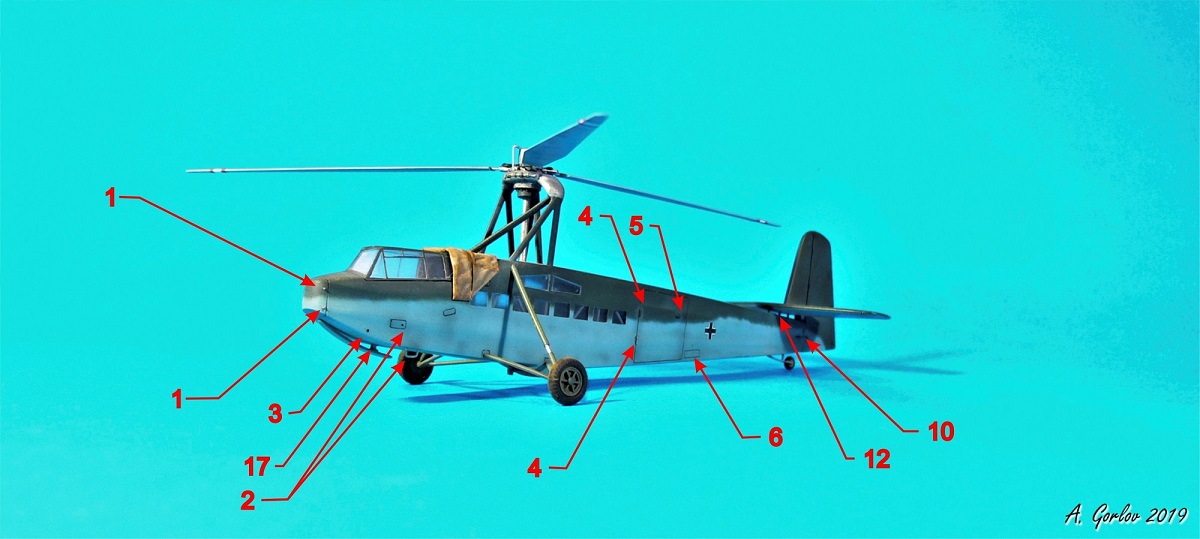 Dioramas and Vignettes: Focke Achgelis Fa-225V-1, photo #21