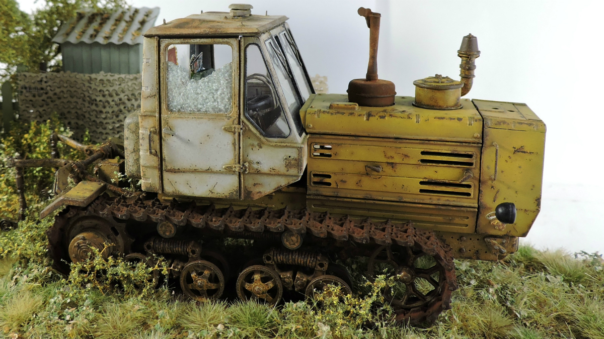 Диорамы и виньетки: Трактор Т-150, фото #3