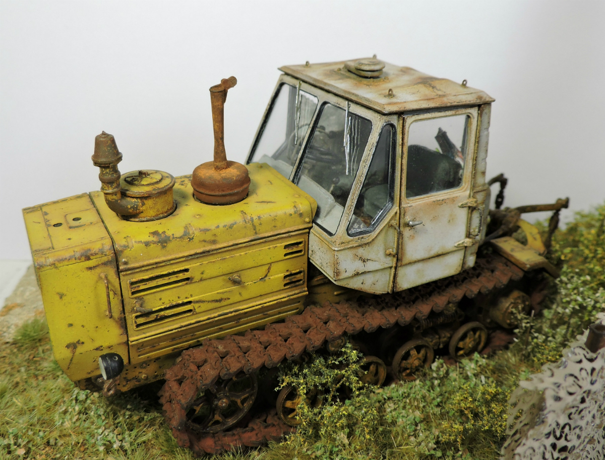 Диорамы и виньетки: Трактор Т-150, фото #4