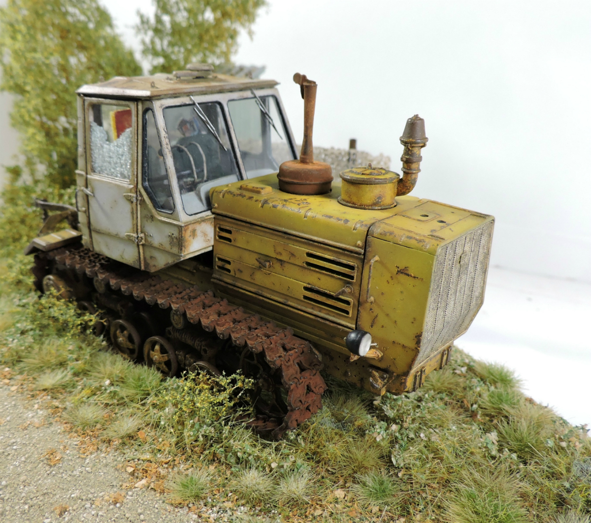 Диорамы и виньетки: Трактор Т-150, фото #8