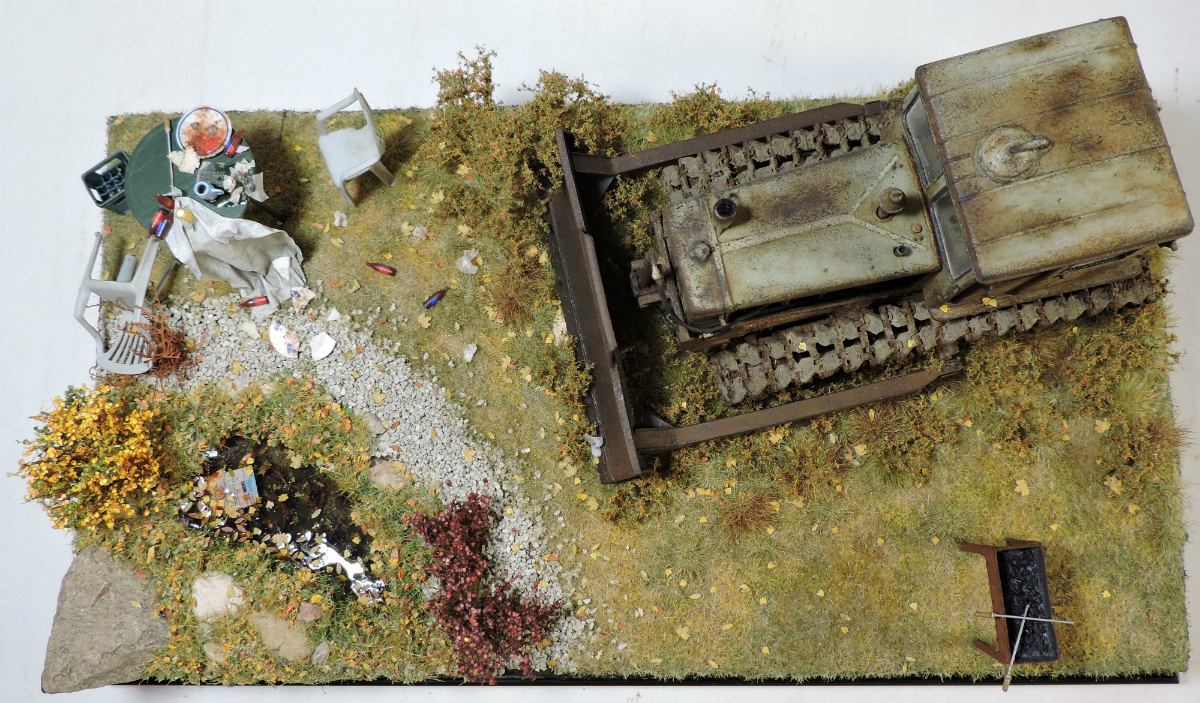 Dioramas and Vignettes: T-74 tractor, photo #5
