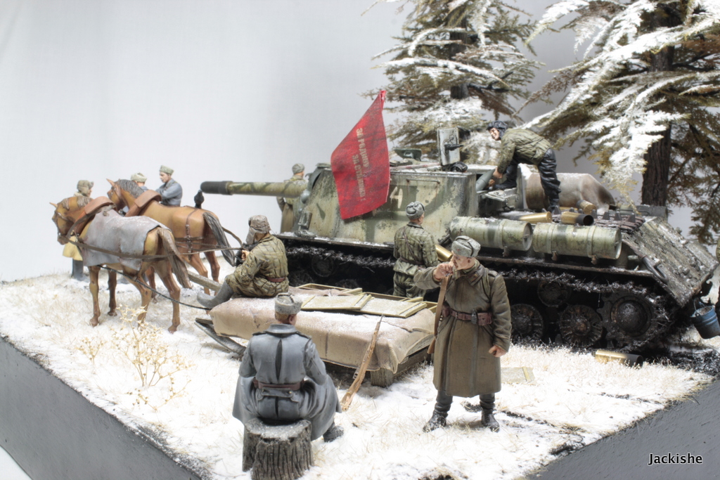 Dioramas and Vignettes: Lets' refill the ammo, have a smoke and go on, photo #3