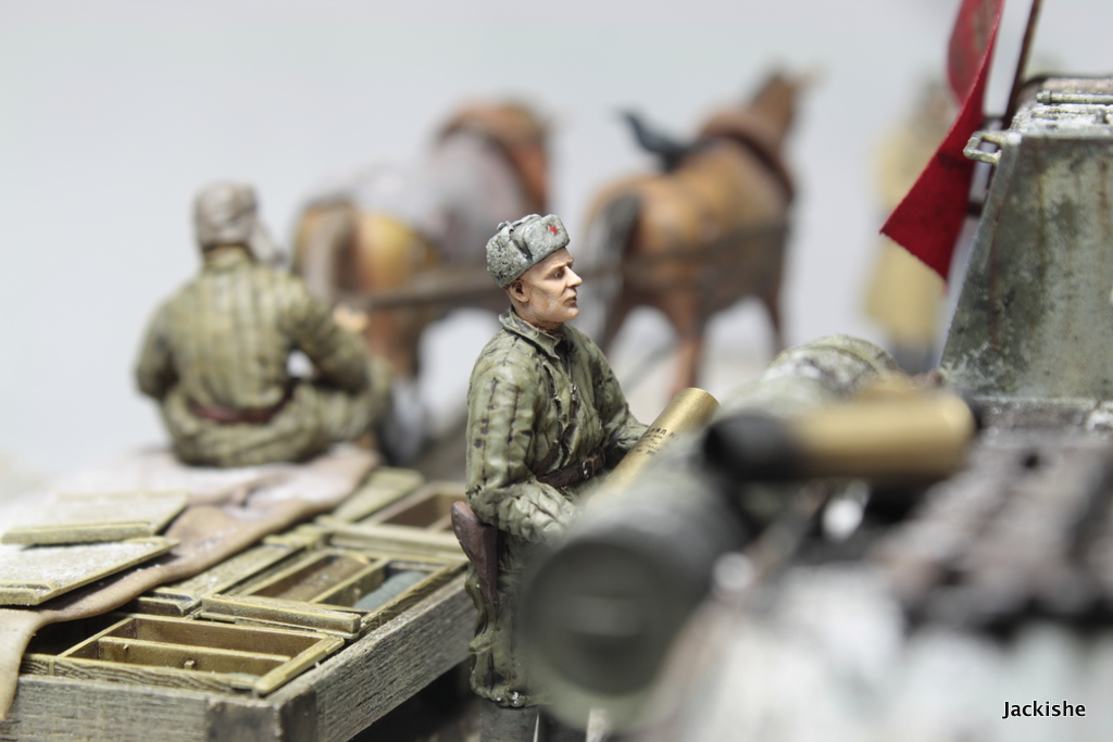Dioramas and Vignettes: Lets' refill the ammo, have a smoke and go on, photo #8