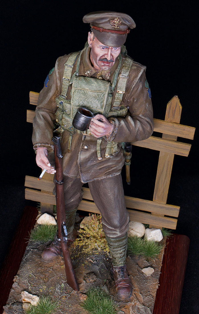 Figures: Canadian trooper, WWI, photo #14