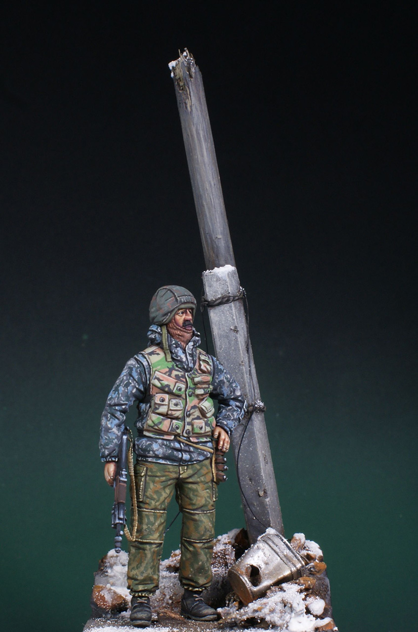 Figures: Scout, Russian Internal Troops, Chechnya, 1995, photo #1