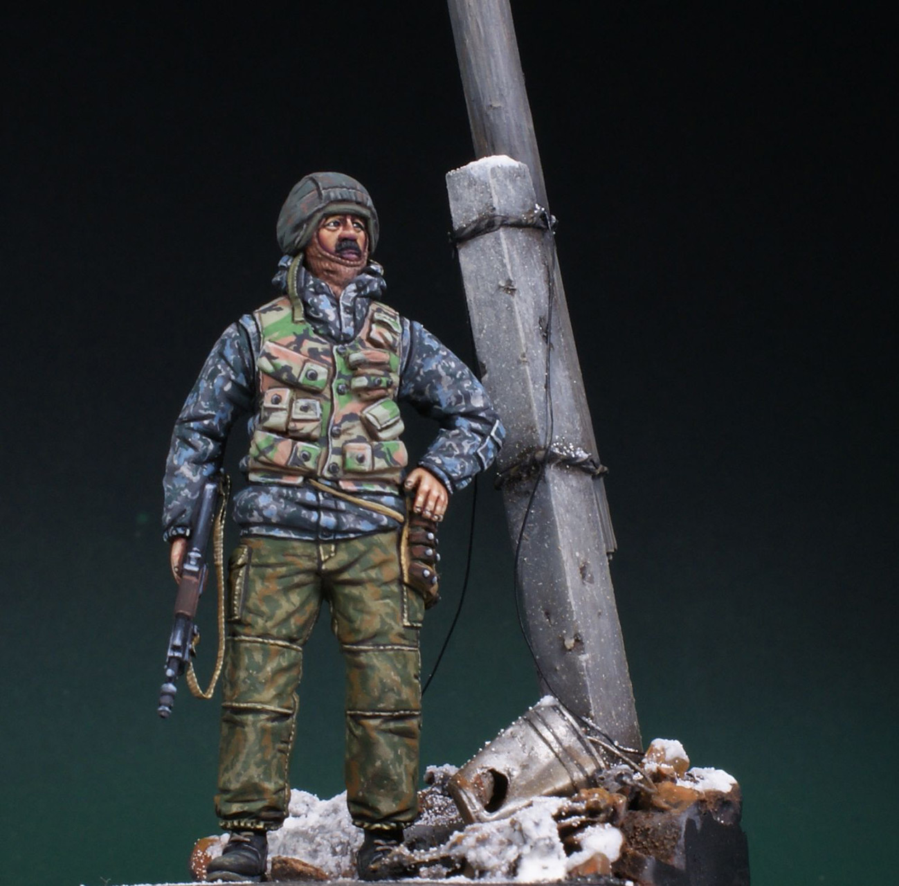 Figures: Scout, Russian Internal Troops, Chechnya, 1995, photo #6