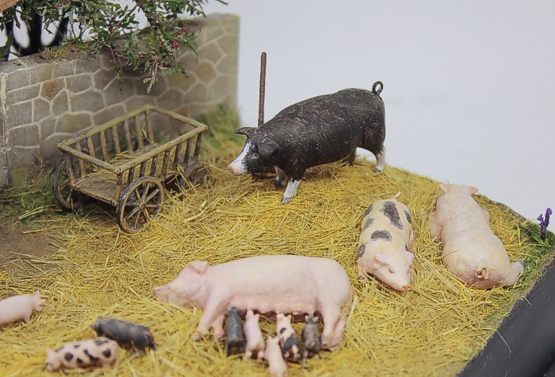 Dioramas and Vignettes: Summer day in countryside, photo #14