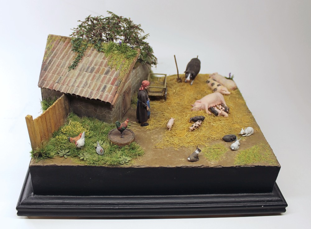 Dioramas and Vignettes: Summer day in countryside, photo #3