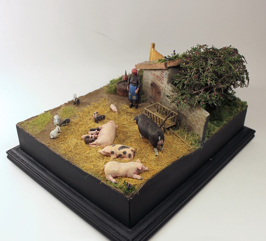 Dioramas and Vignettes: Summer day in countryside, photo #4