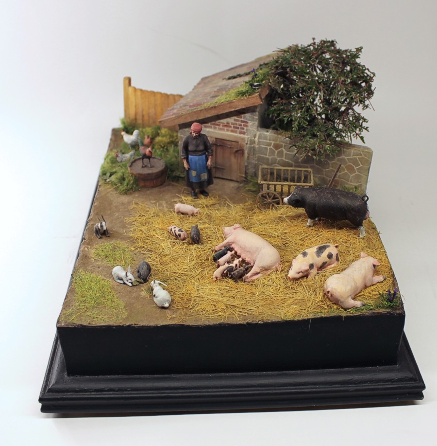 Dioramas and Vignettes: Summer day in countryside, photo #5