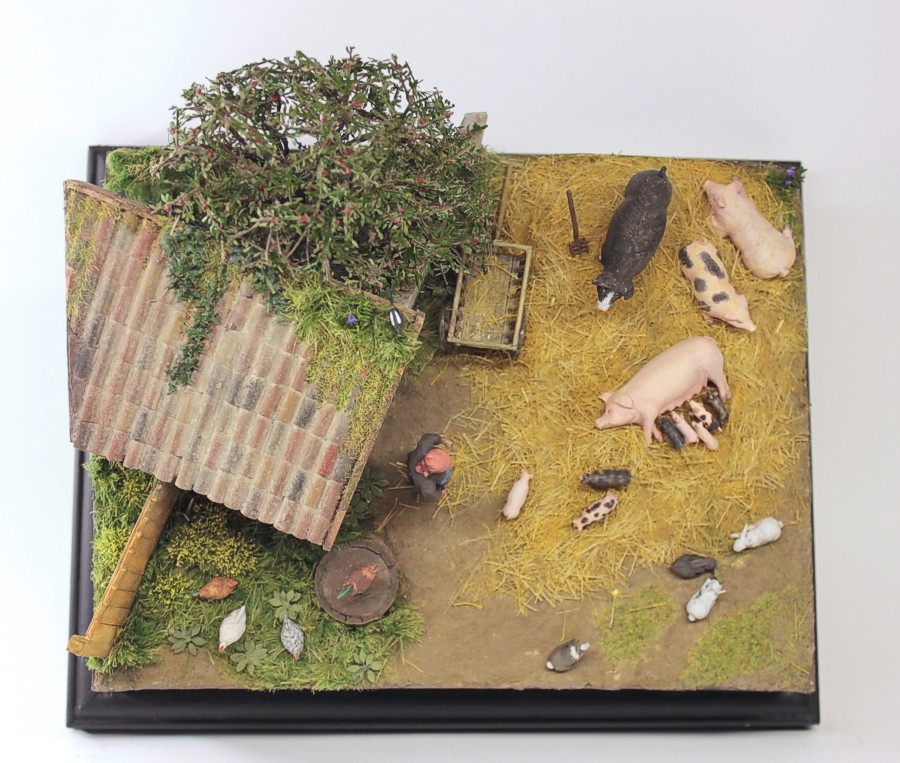 Dioramas and Vignettes: Summer day in countryside, photo #7