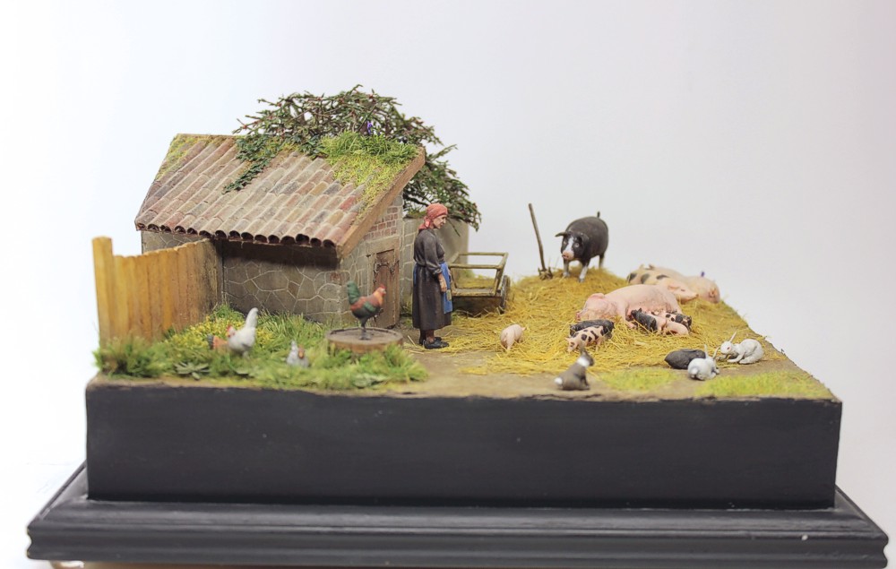 Dioramas and Vignettes: Summer day in countryside, photo #9