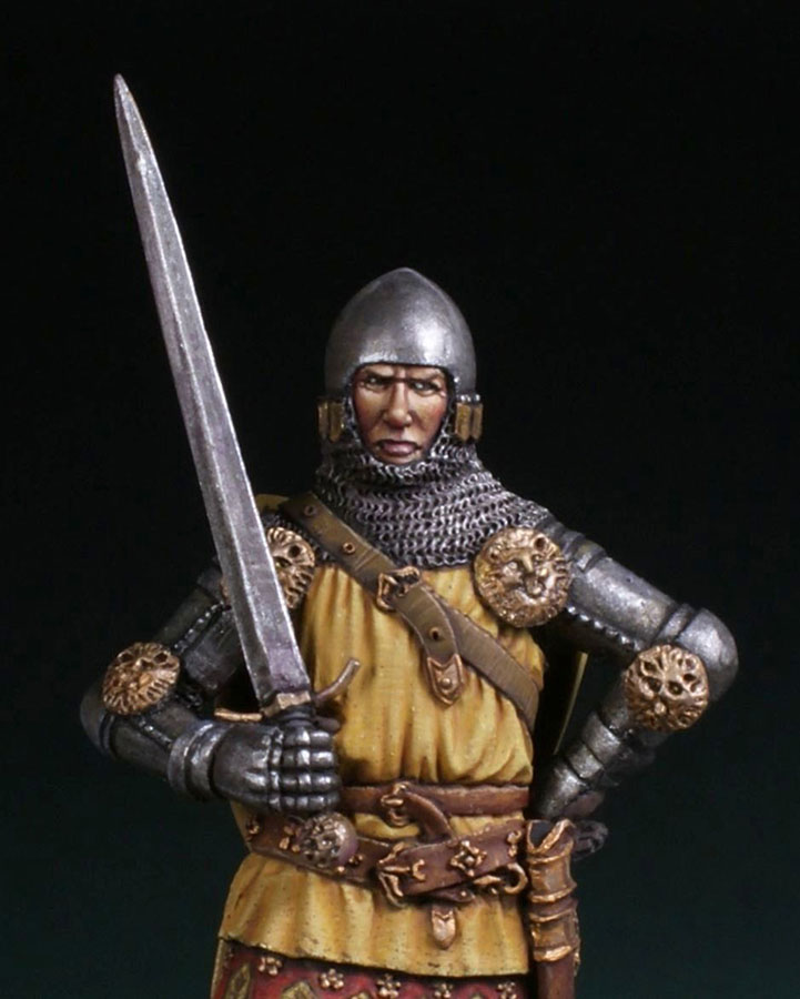 Figures: English knight. Battle of Crecy, photo #10