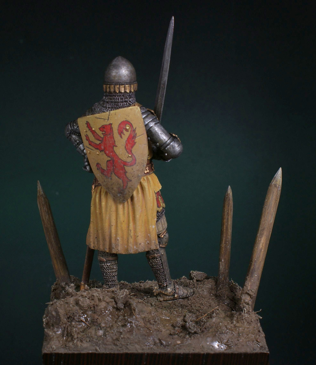Figures: English knight. Battle of Crecy, photo #7
