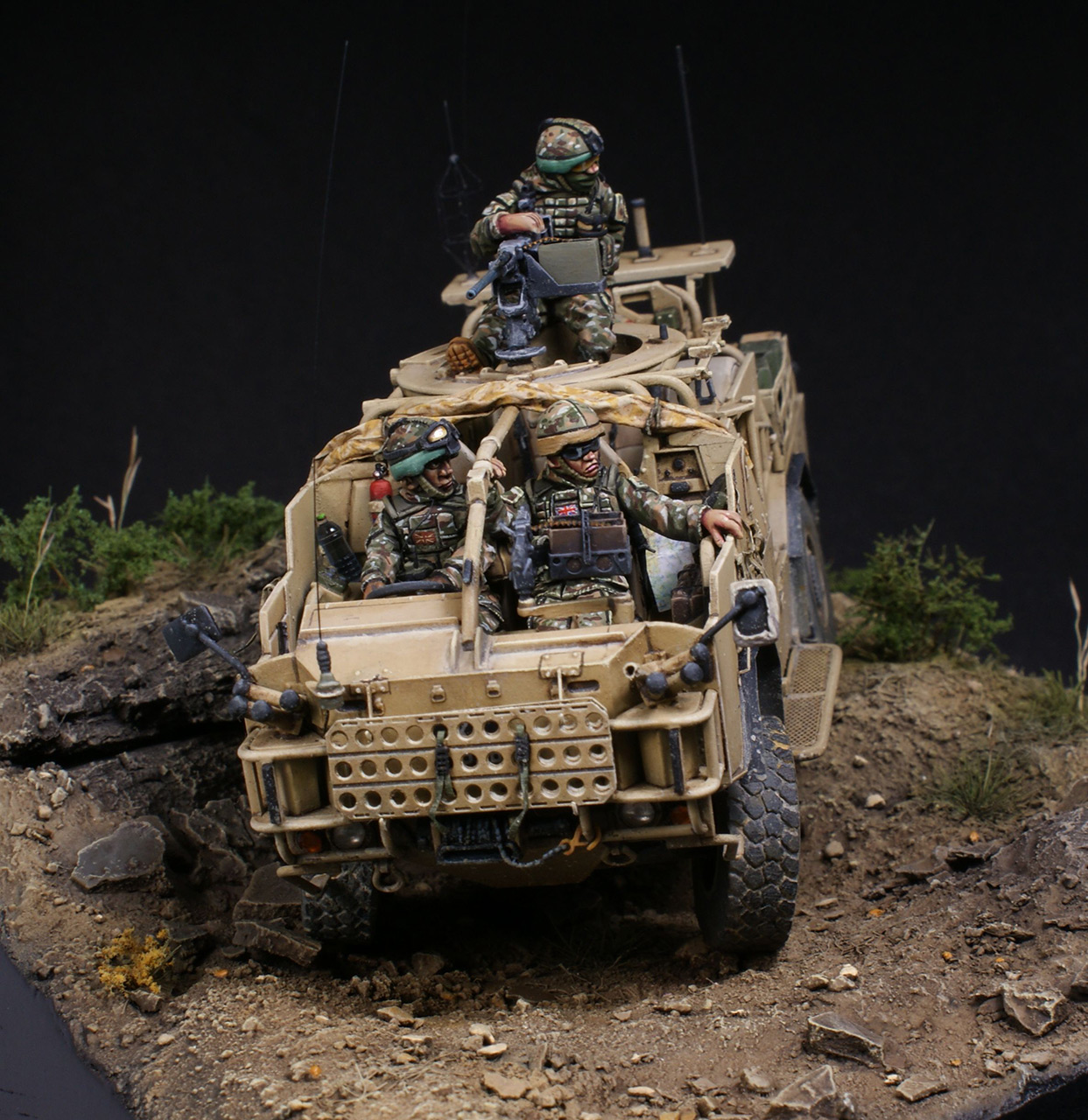 Dioramas and Vignettes: Jackal mk2. Afghanistan, photo #2