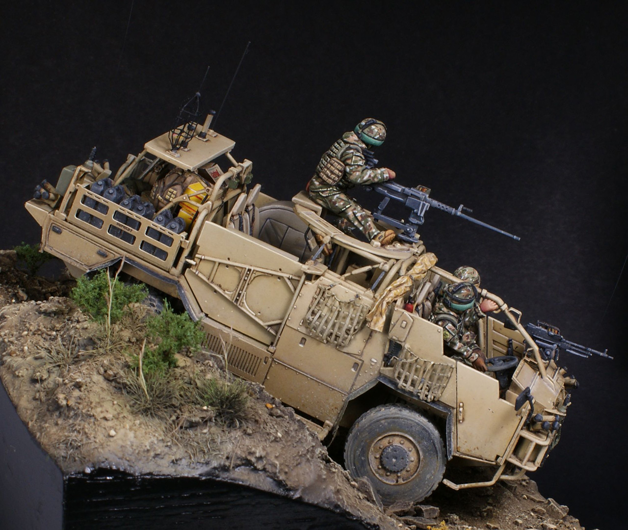 Dioramas and Vignettes: Jackal mk2. Afghanistan, photo #6