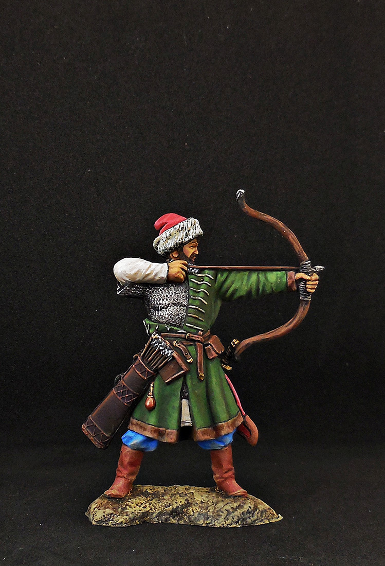 Figures: Russian archer, XIV cent., photo #1