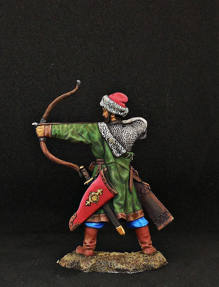 Figures: Russian archer, XIV cent., photo #4