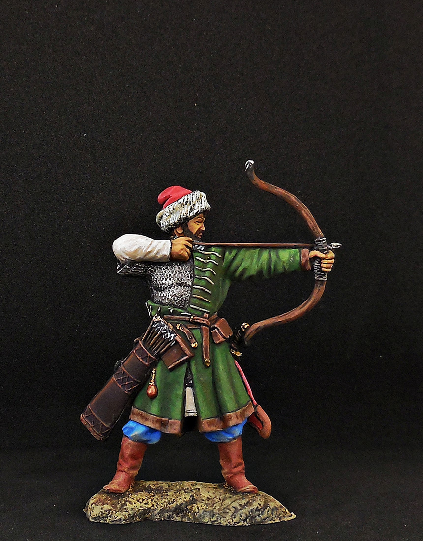 Figures: Russian archer, XIV cent., photo #8