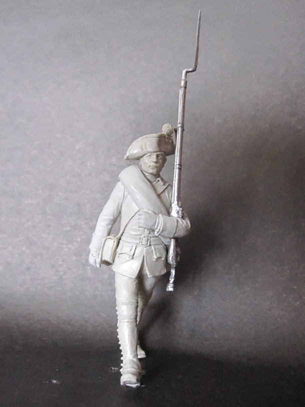 Sculpture: Musketeer, 1758