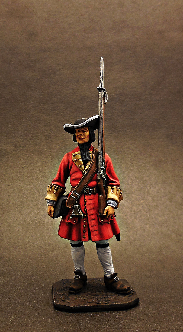 Figures: Fusilier, Butyrsky regt., 1702-06, photo #7