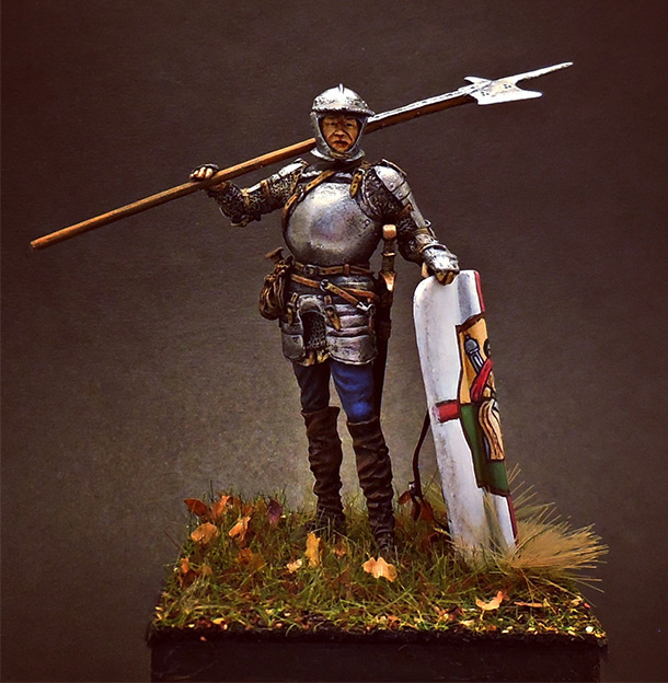 Figures: European soldier with halberd, 1510-25