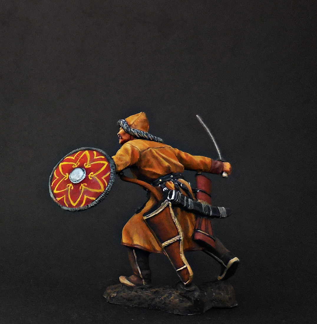 Фигурки: Золотоордынский воин, 14 век, фото #3