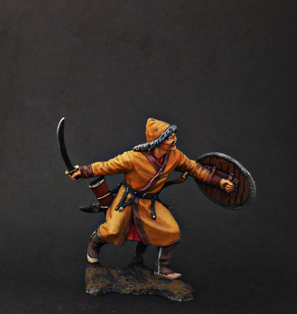 Figures: Golden Horde warrior, 14 A.D., photo #6