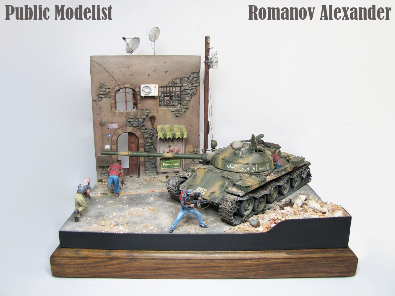Dioramas and Vignettes: Aleppo in fire, photo #1