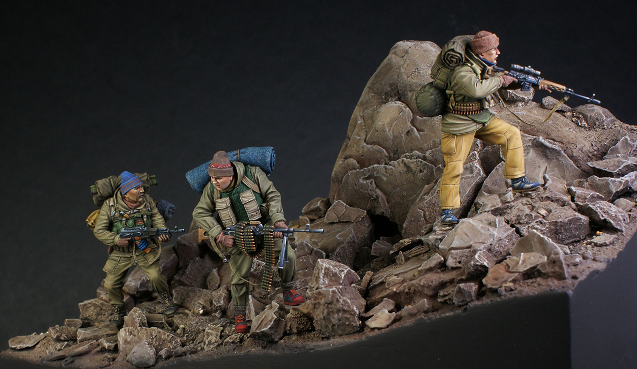 Dioramas and Vignettes: Soviet special troops in Afghanistan, photo #2