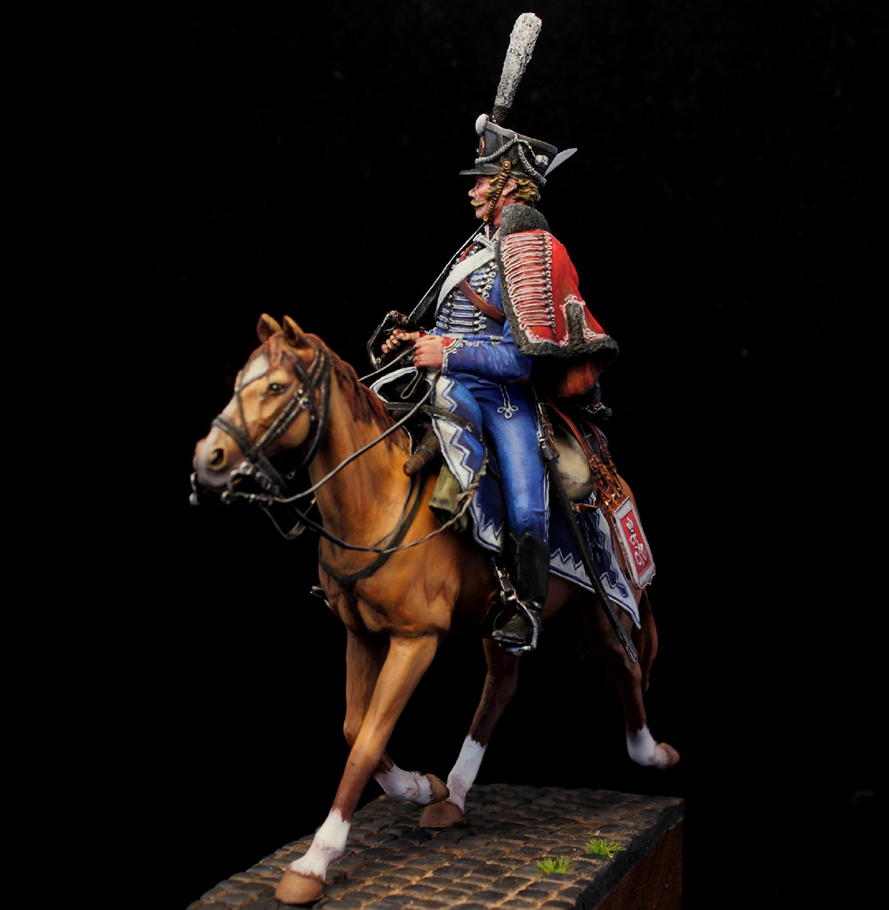 Figures: Hussar, Belorussian hussar regt., 1812, photo #10