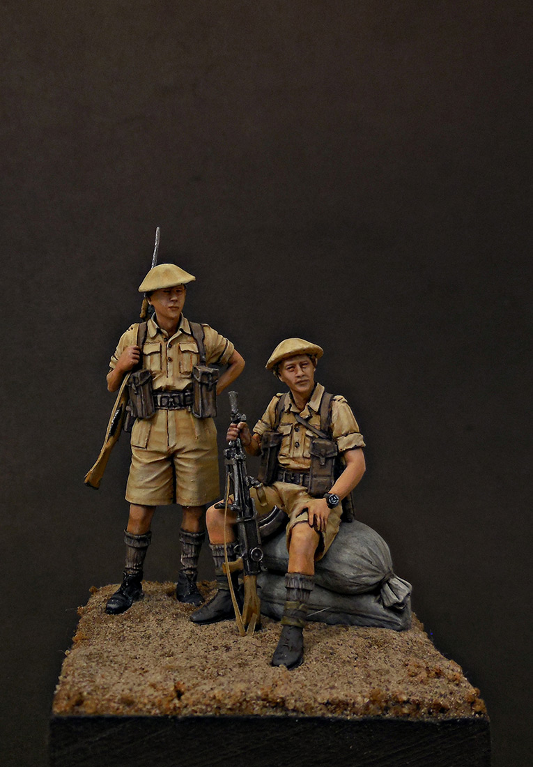 Figures: British Infantry, North Africa, 1941-43, photo #1