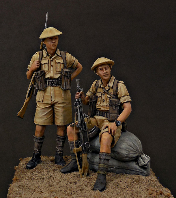 Figures: British Infantry, North Africa, 1941-43