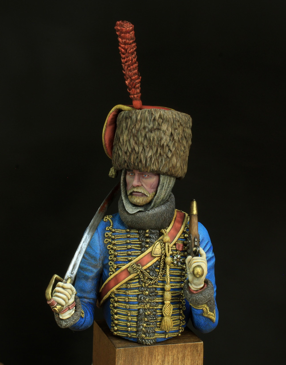 Figures: Hussar, elite company of 7th regt., photo #1