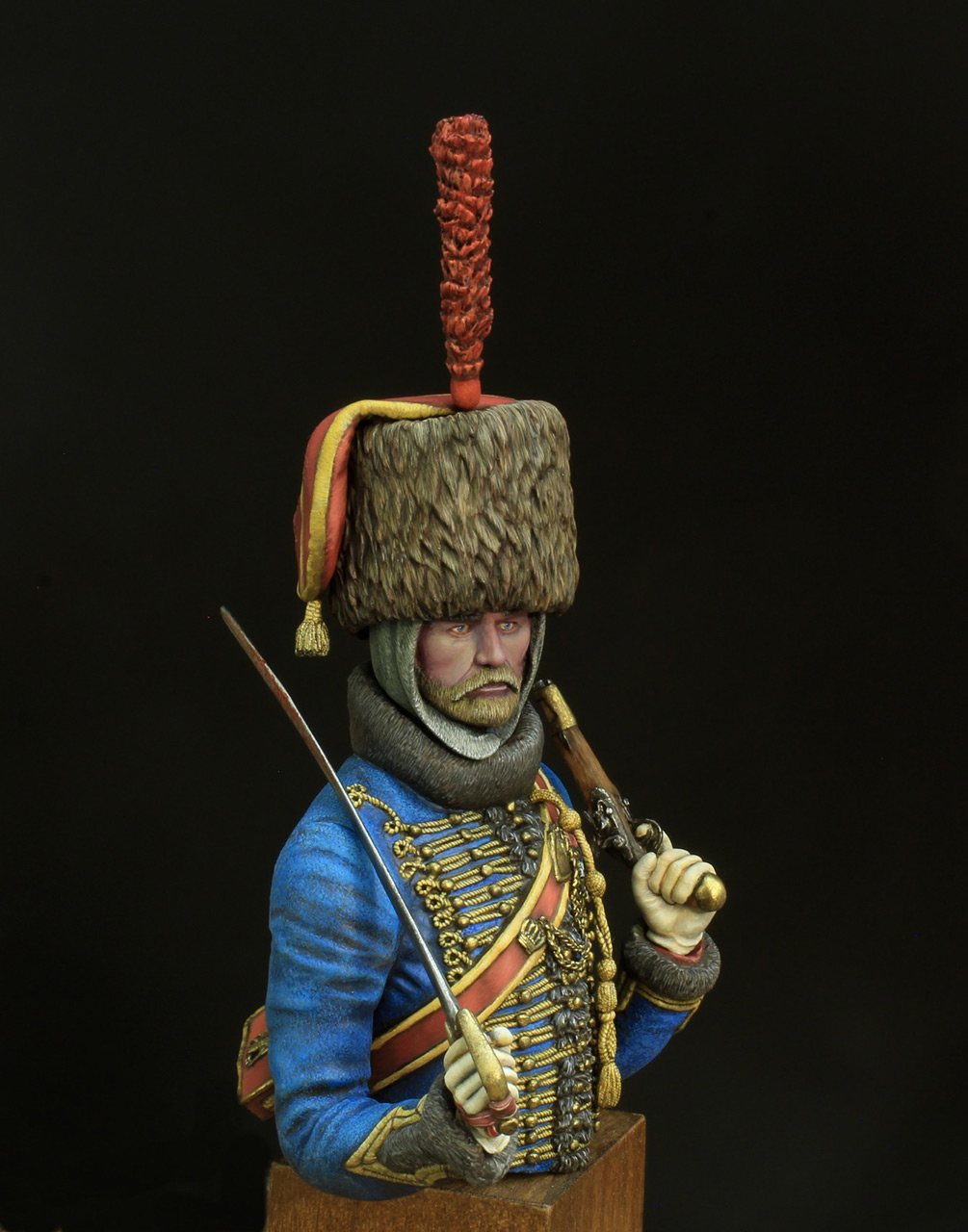 Figures: Hussar, elite company of 7th regt., photo #5