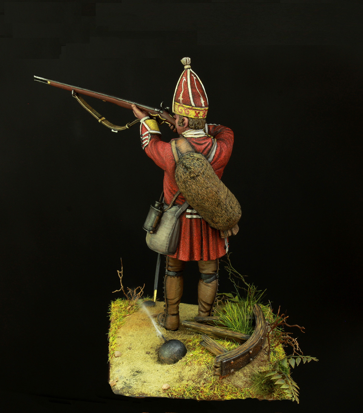 Figures: British grenadier, 18th cent., photo #4