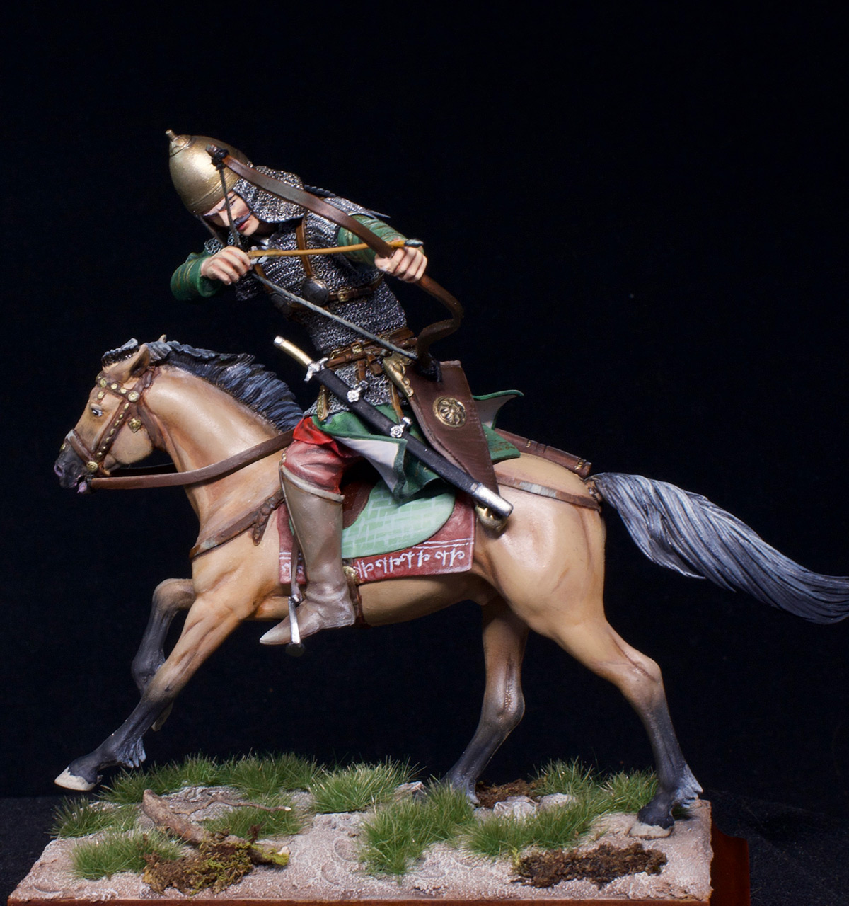 Фигурки: Половецкий конный лучник, XIII век., фото #1