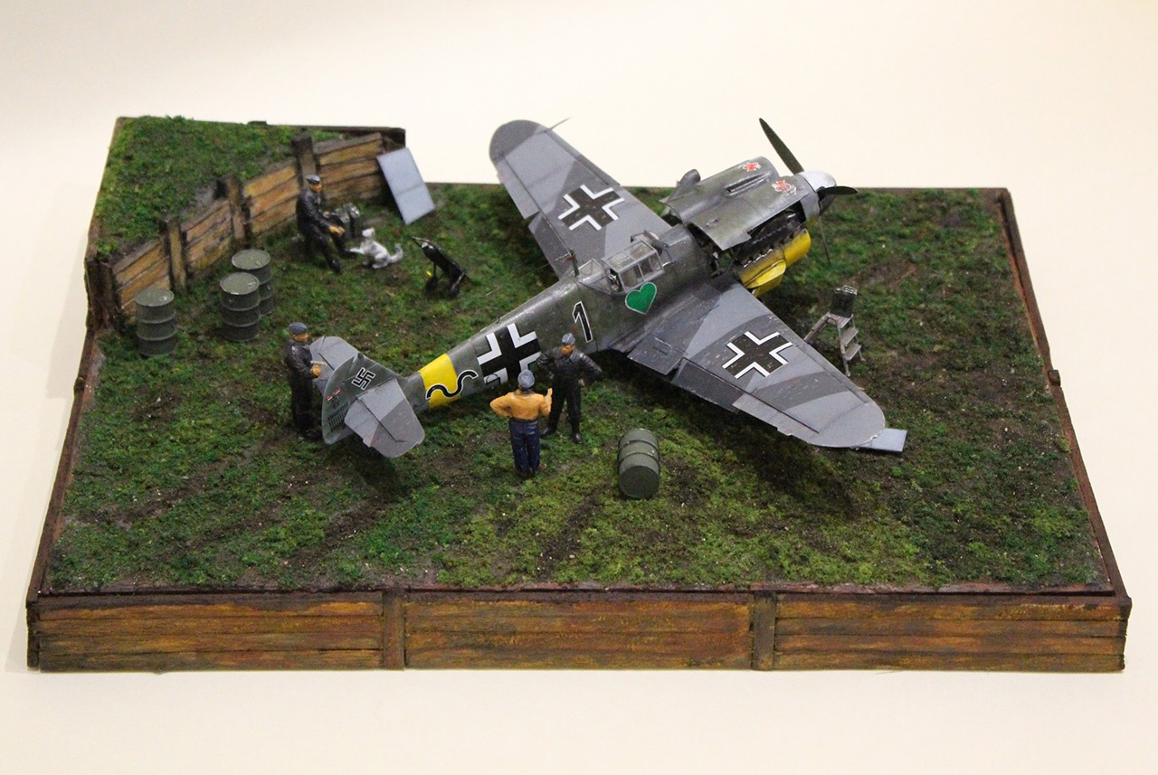 Dioramas and Vignettes: Maintenance of Bf.109F-4, photo #1