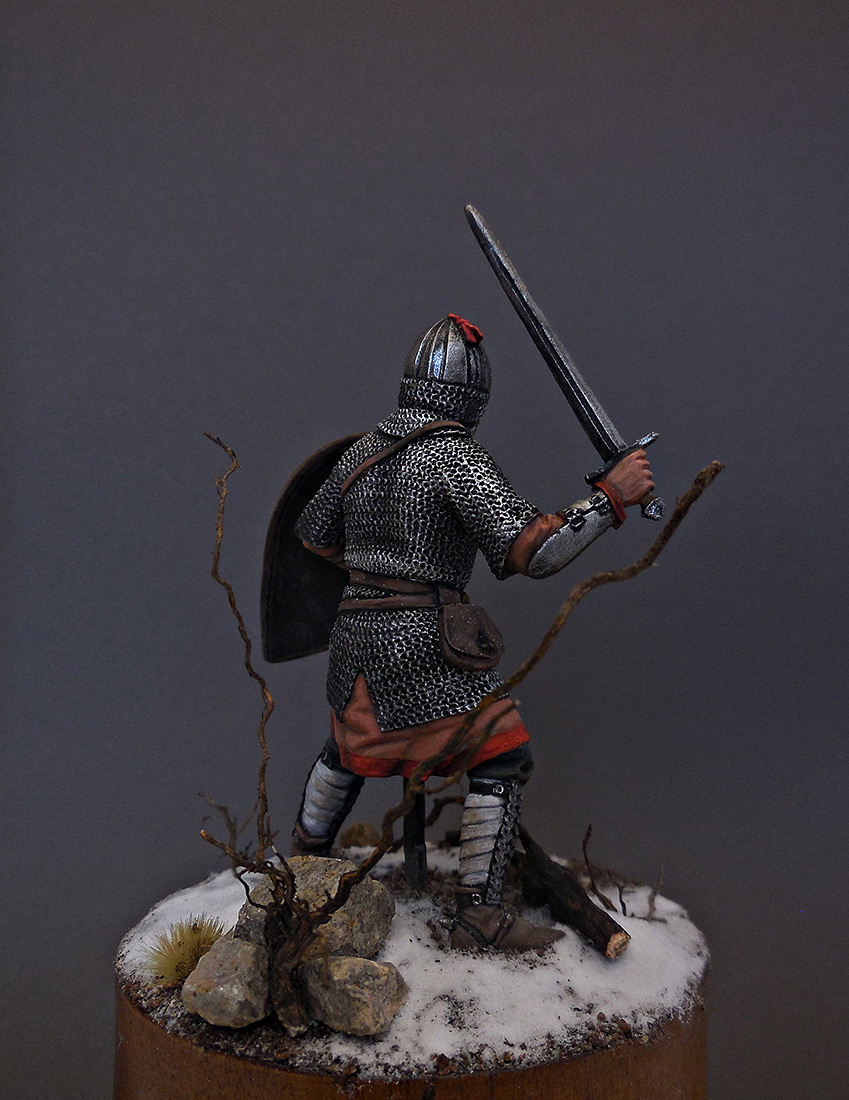 Figures: Russian warrior, 13th cent., photo #3