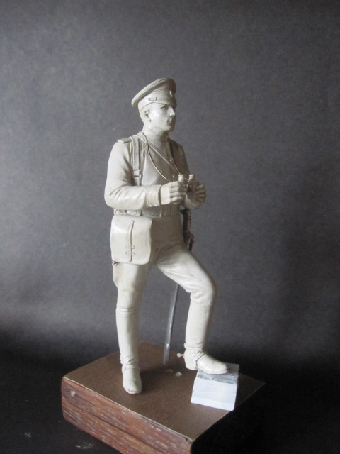 Sculpture: Officer of horse artillery, 1914, photo #6