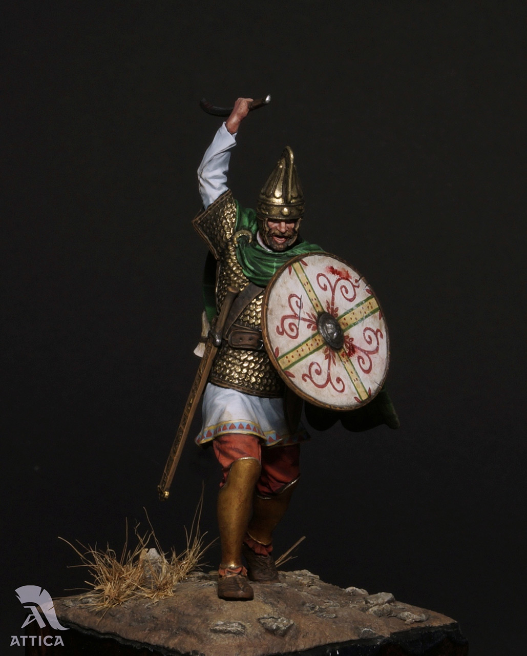 Figures: Dacian warrior, photo #2