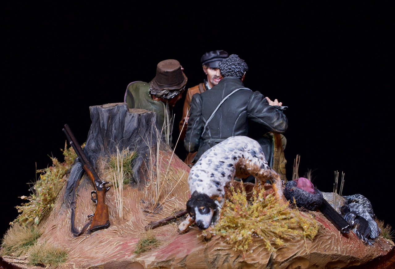 Dioramas and Vignettes: Hunters at rest, photo #5